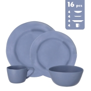 Lot de vaisselle Mlamine Soria bleu