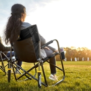 Fauteuil  bascule Rocker noir