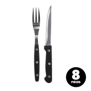 Set de couverts à steak 8 pièces