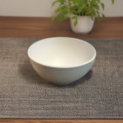 Bol en mlamine ray blanc