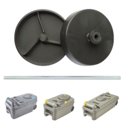 Kit roues + axe de rechange pour cassette SC2/3/4 C200 C220 THETFORD