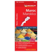 Carte MICHELIN Maroc 2026