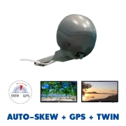 SKEW TWIN ALDEN Auto-SKEW avec GPS pour antenne satellite automatique