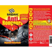 Anti-rongeurs r�pulsif BARDAHL 400 ml + 100 ml offerts
