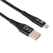 C�ble de charge et transfert de donn�es Micro-USB 1,5m