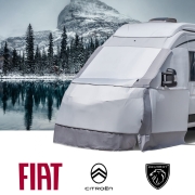 Volet ext�rieur de cabine Cli-Mats Split NG pour Ducato 2007 � 2014