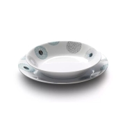 Lot de vaisselle Brunner 8 pi�ces Deep Sea m�lamine T�te-�-T�te