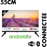 Smart TV LED FHD 55cm 22 pouces 12V EQUINOXE
