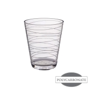 Verre incassable BRUNNER Onda transparent 30 cl