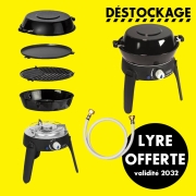 Barbecue CADAC Safari Chef 30 LP version 1 + Lyre gaz CADAC 1M validit� 2032 OFFERTE