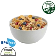 Bol m�lamine 15cm Dolomit Blanc anti-d�rapant BRUNNER