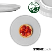 Assiette � dessert M�lamine 20cm DOLOMIT Blanc