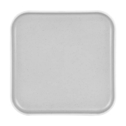 Assiette carr�e M�lamine 25cm DOLOMIT Blanc