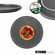 Assiette � dessert M�lamine 20cm DOLOMIT gris