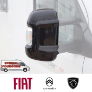Coques r�tros fourgon CARBEST Noires Ducato de 2007 � 2024