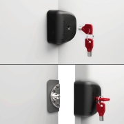 Serrure FIAMMA Safe Door Van noire