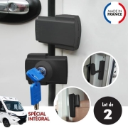 Verrou IMC porte cellule + porte chauffeur sp�cial INT�GRAL noir