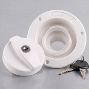 Coupelle eau blanche �40mm verrouillable avec bouchon et 2 cl�s