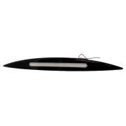 �clairage auvent LED 8W 647 mm noir