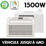 Climatiseur de fen�tre r�versible 1500W EZA