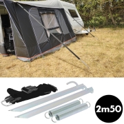 Lot de 2 sangles d'arrimage pour auvents