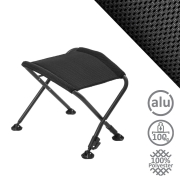 Repose jambes Travelounger Standalone noir BRUNNER