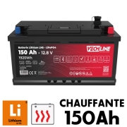 Batterie Lithium LN5 12V 150 Ah avec chauffage VECHLINE