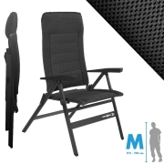 Fauteuil matelass� alu Travelounger BRUNNER