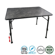 Table camping ultra l�g�re nid d'abeille S 100 x 70 TRIGANO