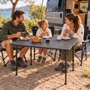 Table camping ultra l�g�re nid d'abeille S 100 x 70 TRIGANO