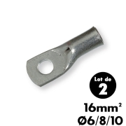 Cosses � sertir 16mm2 - Lot de 2