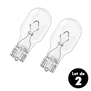 Ampoule wedge broche 12V 16W - Lot de 2