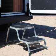 Marchepied double 430X610XH415mm