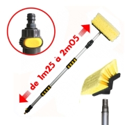 Balai de lavage t�lescopique Antarel jusqu'� 2m05