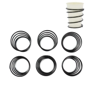 Set de 6 supports gobelets camping