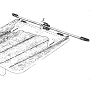 Glissire de table 95 cm retaillable