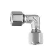 Raccord gaz coud bicone 8mm