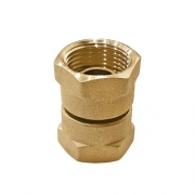 Raccord GAZ double femelle 20x150