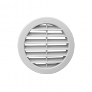 Grille ronde 96 mm - 120 mm Grise