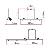 Porte vlos FIAMMA Garage Slide Pro Bike