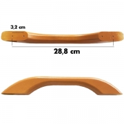 Main courante en bois d'rable 35cm