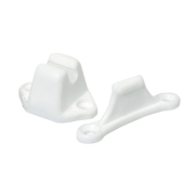 Arrt de porte en plastique blanc
