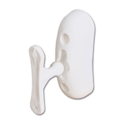 Arrt de porte boule plastique blanc