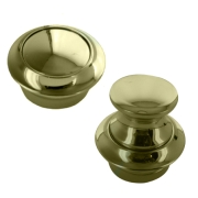 Bouton et rosace dore