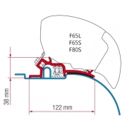 Adaptateur store Fiamma F65 F80 Ducato avant 2006