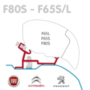 Adaptateur store Fiamma F65 et F80 Ducato aprs 2007