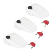 Serrure Fiamma Safe Door Blanche