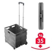 Chariot Box pliant 35 kg  roulettes