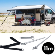 Sangle de blocage au sol FIAMMA Tie Down noire