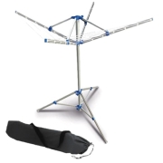 Sche linge parapluie avec pied et housse